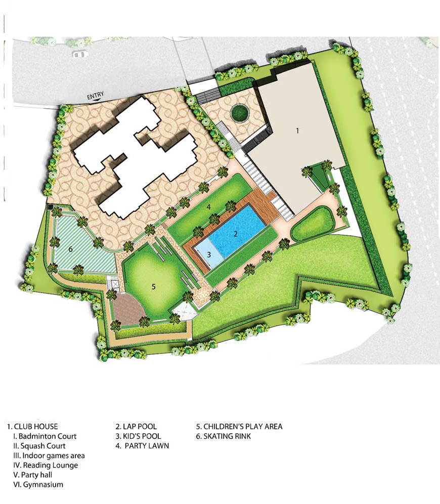 Oberoi Thane Layout Plans